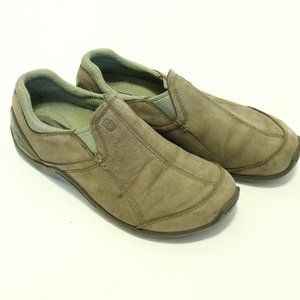 Teva Waterpoof Leather Slip On Shoes Shocpad